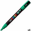 Marker POSCA PC-3M Green (6 Units)