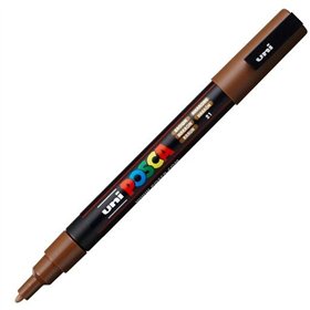 Marker POSCA PC-3M Brown (6 Units)