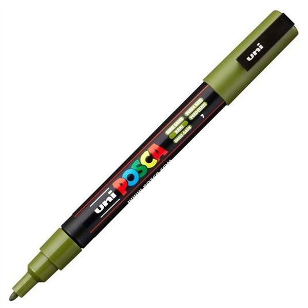 Marker POSCA PC-3M Green (6 Units)