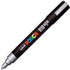 Felt-tip pens POSCA PC-5M Silver (6 Units)