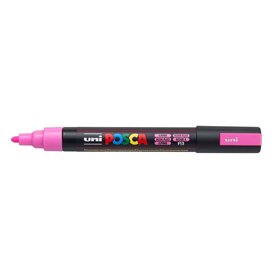 Fluorescent Marker POSCA PC-5M Pink (6 Units)