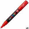 Felt-tip pens POSCA PC-1M Red (6 Units)