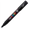 Marker pen/felt-tip pen POSCA PC-1M Black (6 Units)