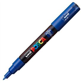 Felt-tip pens POSCA PC-1M Blue (6 Units)