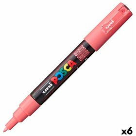 Marker POSCA PC-1M Coral Pink (6 Units)