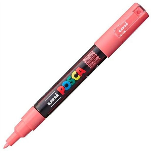 Marker POSCA PC-1M Coral Pink (6 Units)
