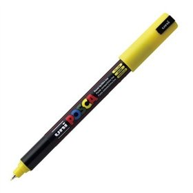 Felt-tip pens POSCA PC-1MR Yellow (6 Units)