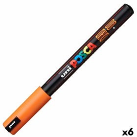 Felt-tip pens POSCA PC-1MR Orange (6 Units)