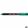 Marker POSCA PC-1MR Green (6 Units)