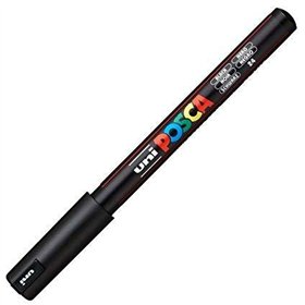 Marker pen/felt-tip pen POSCA PC-1MR Black (6 Units)