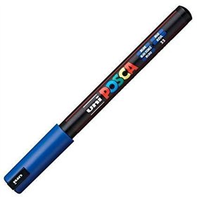 Felt-tip pens POSCA PC-1MR Blue (6 Units)