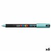 Marker POSCA PC-1MR metal Green (6 Units)