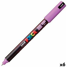 Marker pen/felt-tip pen POSCA PC-1MR Lavendar (6 Units)