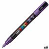 Marker POSCA PC-3ML Violet (6 Units)