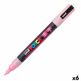 Marker POSCA PC-3ML Pink (6 Units)
