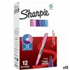 Permanent marker Sharpie Purple Pink Turquoise (12 Units)
