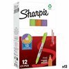 Permanent marker Sharpie Green Purple Orange (12 Units)