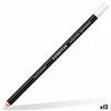 Pencils Staedtler Lumocolor Permanent Glasochrom Permanent White (12 Units)