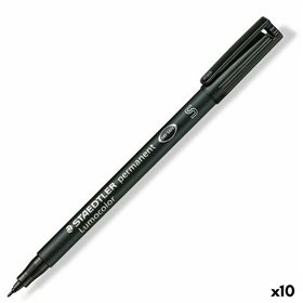 Permanent marker Staedtler Lumocolor 313-9 S Black (10 Units)