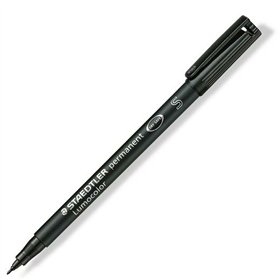Permanent marker Staedtler Lumocolor 313-9 S Black (10 Units)