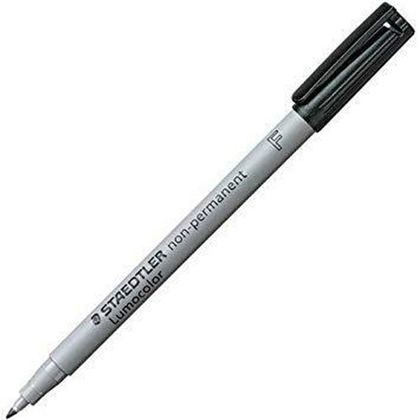 Marker pen/felt-tip pen Staedtler Lumocolor 316F Black (10 Units)