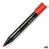 Permanent marker Staedtler Lumocolor 352-2 Red (10 Units)