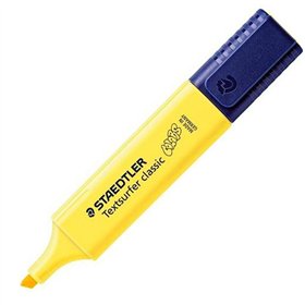 Fluorescent Marker Staedtler Textsurfer Classic Pastel Yellow (10 Units)