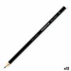 Colouring pencils Staedtler Wopex Black (12 Units)