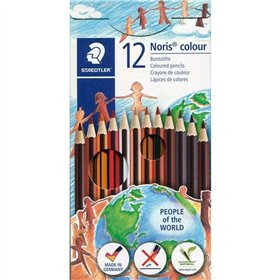 Colouring pencils Staedtler Noris Colour Wopex Set 12 Pieces (10 Units)