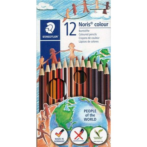 Colouring pencils Staedtler Noris Colour Wopex Set 12 Pieces (10 Units)