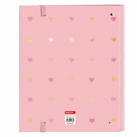 Ring binder Glow Lab Hearts Replacement (100 Sheets) A4