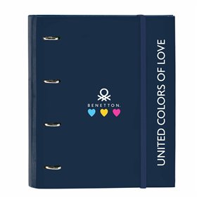 Ring binder Benetton Love Replacement (100 Sheets) A4