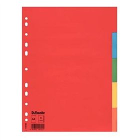 Seperators Esselte Multicolour 5 Sheets A4 (20 Units)