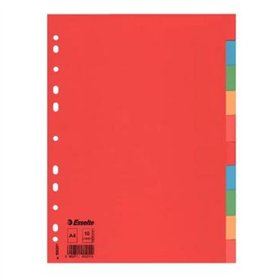 Seperators Esselte Multicolour Cardboard (10 Units)
