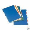Separator Set Esselte Multicolour A4 10 Sheets (50 Units)