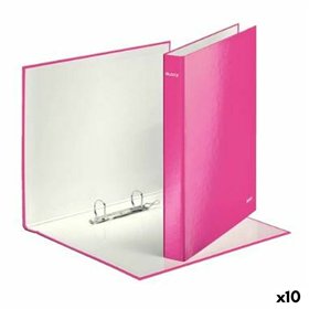 Ring binder Leitz Fuchsia A4 (10Units)