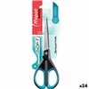 Scissors Maped Essentials Soft E4682 Black Blue Stainless steel 17 cm (24 Units)