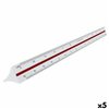 Ruler Maped White 30 cm (5 Units)