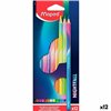Colouring pencils Maped Nightfall Multicolour 12 Pieces (12 Units)