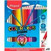 Colouring pencils Maped Color' Peps Strong Multicolour 24 Pieces (12 Units)
