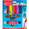 Colouring pencils Maped Color' Peps Strong Multicolour 24 Pieces (12 Units)