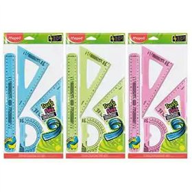 Geometry set Maped Twist'n Flex Maxi 4 Pieces 20 Units