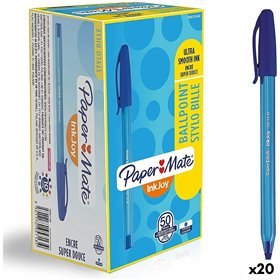 Pen Paper Mate Inkjoy 50 Pieces Blue 1 mm (20 Units)