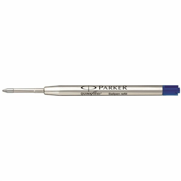Refill for ballpoint pen Parker Quink Flow Blue (12 Units)