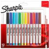 Set of Felt Tip Pens Sharpie Multicolour 12 Pieces 0,5 mm (12 Units)