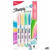 Set of Felt Tip Pens Sharpie S-Note Multicolour 4 Pieces 1-3 mm (12 Units)