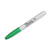 Permanent marker Sharpie Fine Point Green (12 Units)