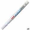 Permanent marker Uni-Ball PX-20 White (12 Units)