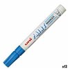 Permanent marker Uni-Ball PX-20 Blue (12 Units)