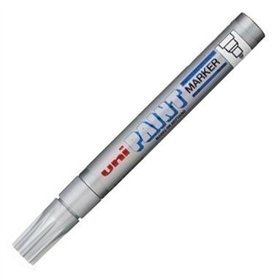 Permanent marker Uni-Ball PX-20 Silver 2,8 mm (12 Units)